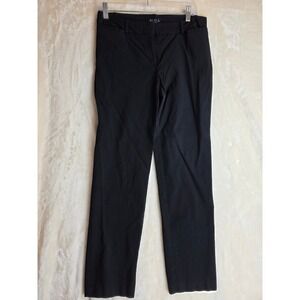 GEORGE Black Straight Leg‎ Dress Pants Womens Size 8 Career Office